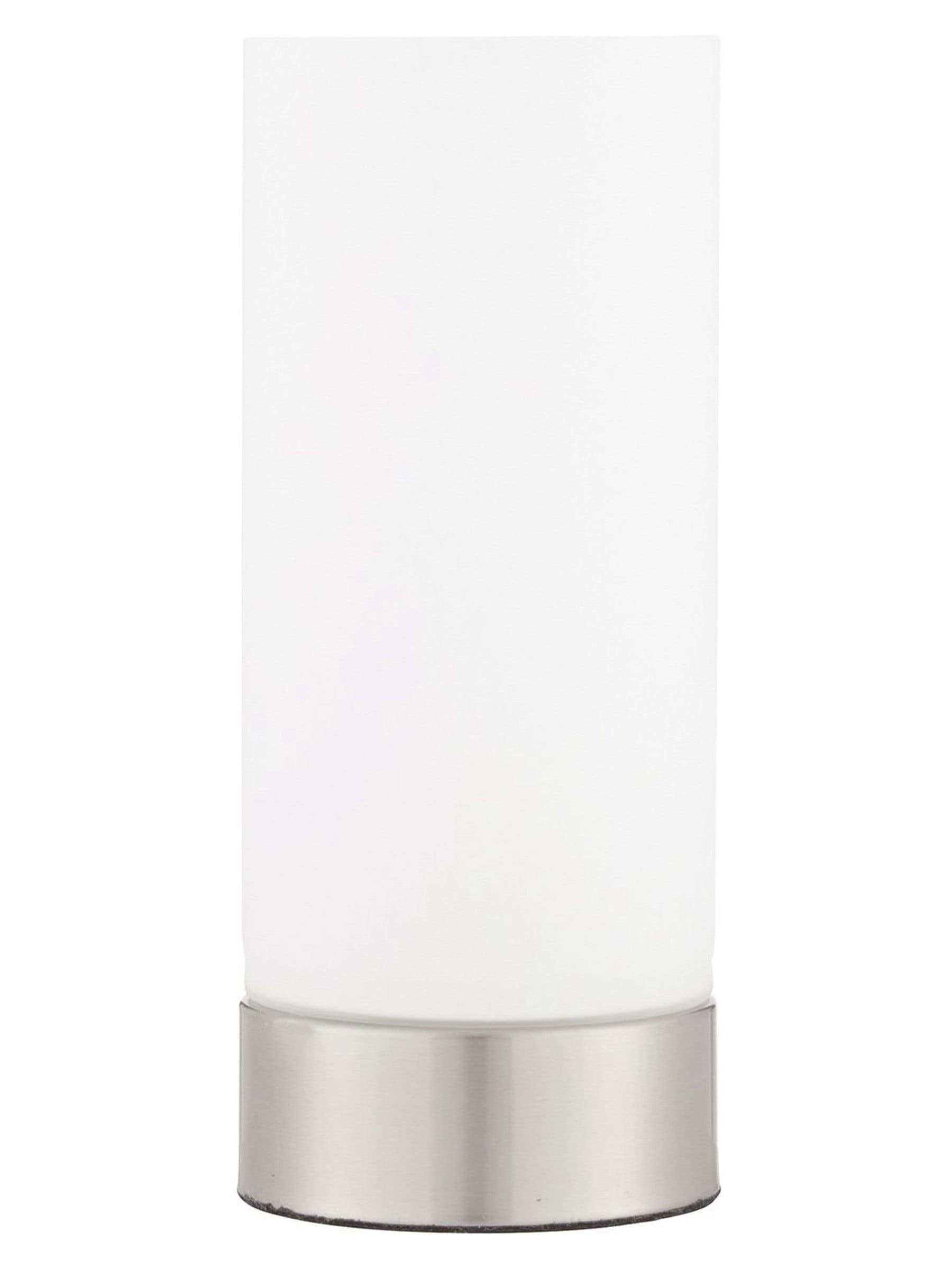 Gallery Home Silver Lara touch control table lamp, imported from the UK