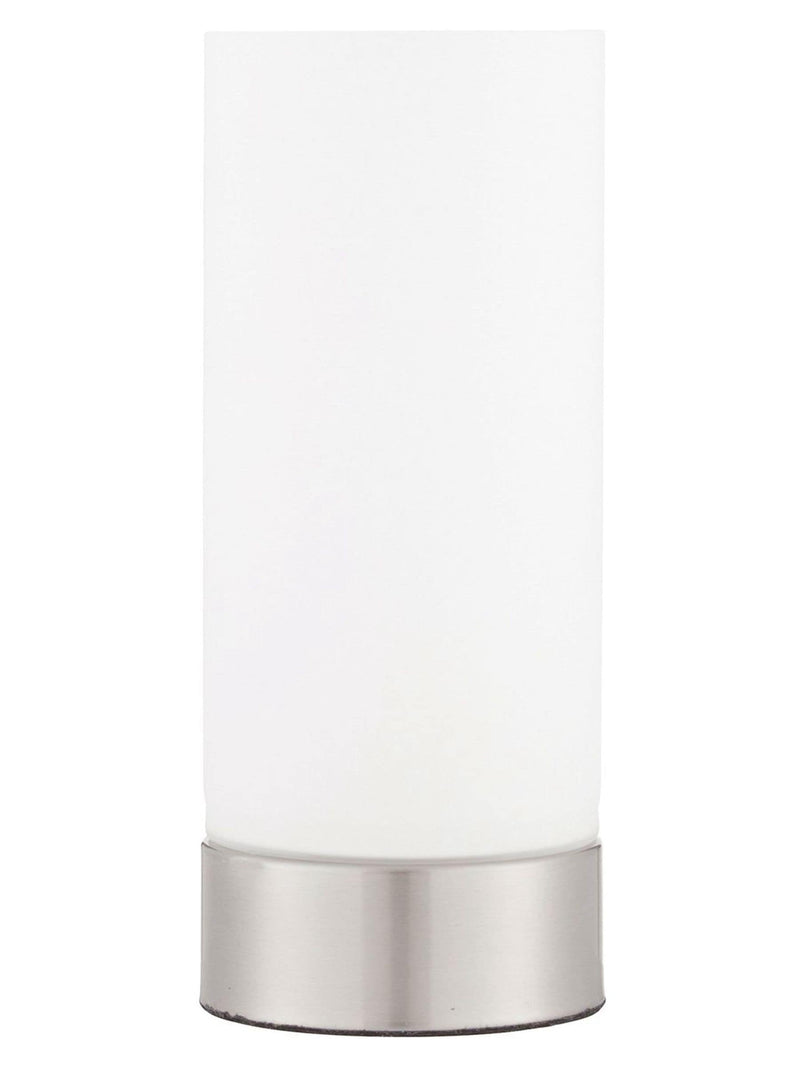 Gallery Home Silver Lara touch control table lamp, imported from the UK