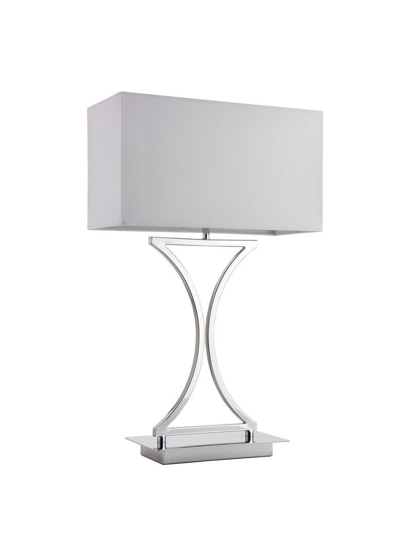 Gallery Home silver Appella table lamp (British brand)