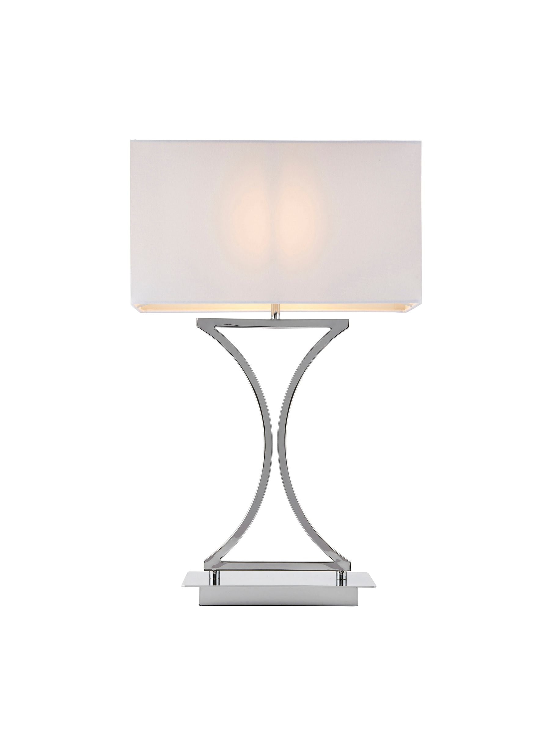 Gallery Home silver Appella table lamp (British brand)