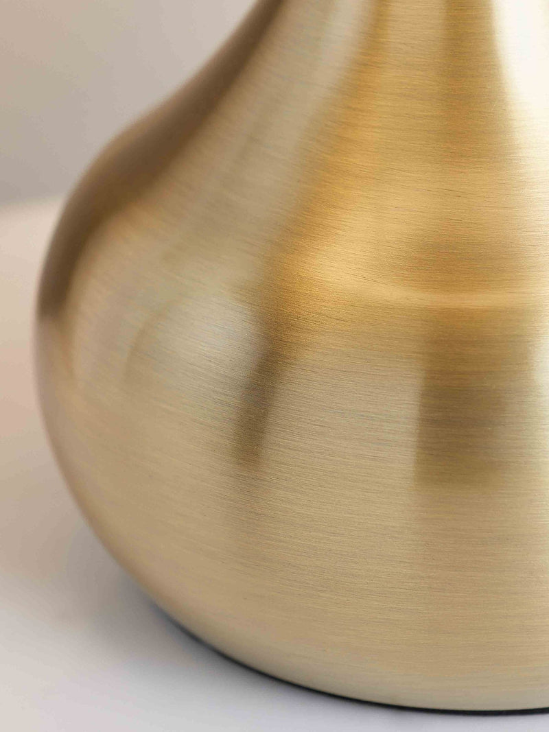 Gallery Home table lamp silver ambiance touch dimming (British brand)