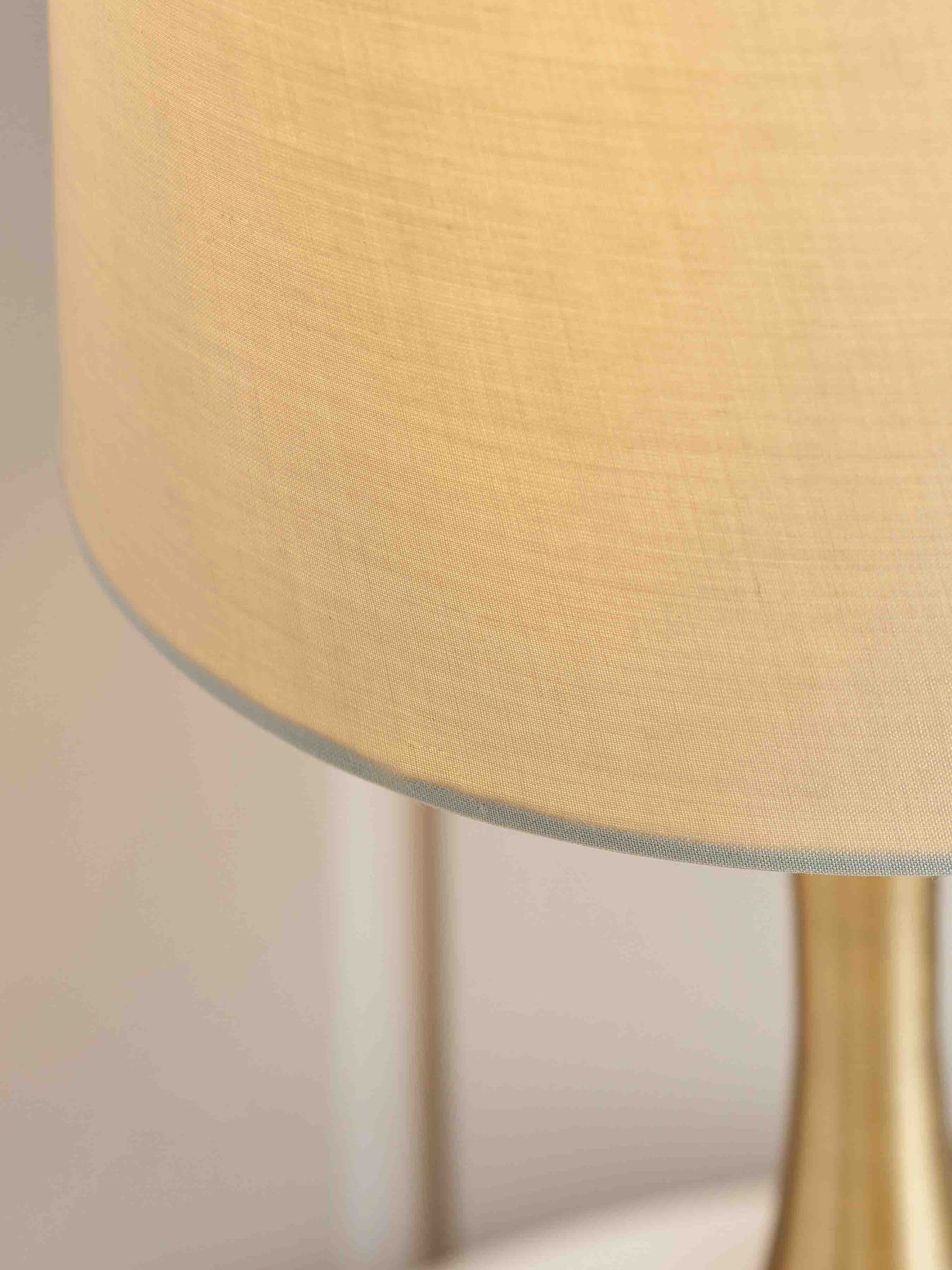 Gallery Home table lamp silver ambiance touch dimming (British brand)