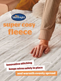 Silentnight Cream Dual Control Electric Blanket 135x120cm, UK version