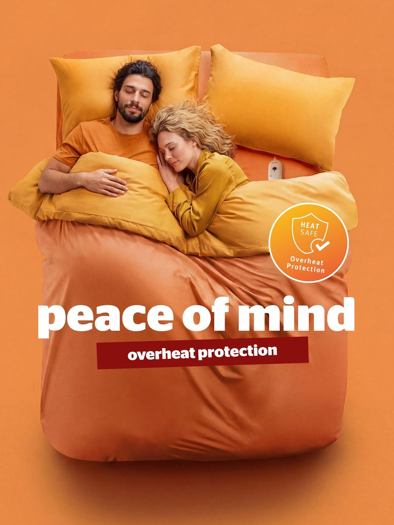 Silentnight Cream Dual Control Electric Blanket 135x120cm, UK version