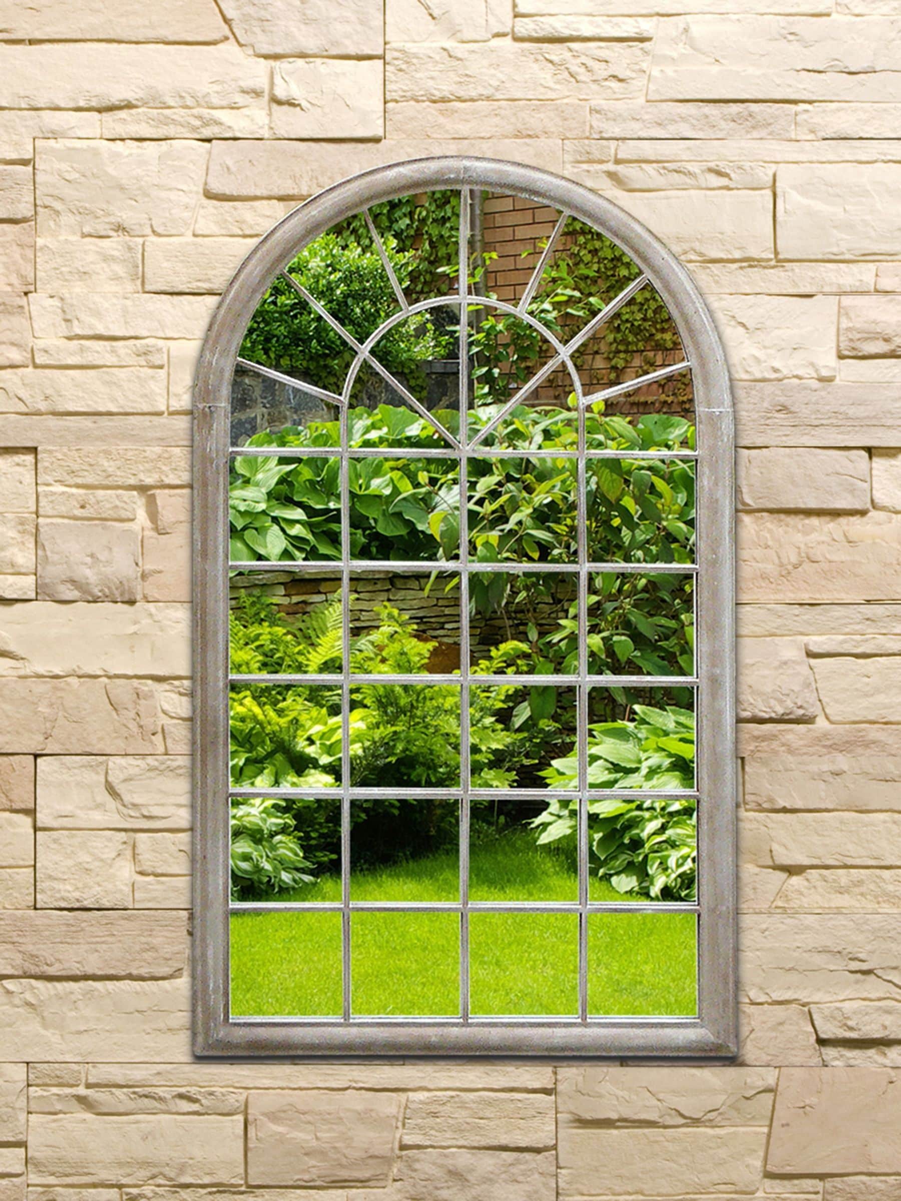 Charles Bentley single arch garden mirror 131cm, UK version