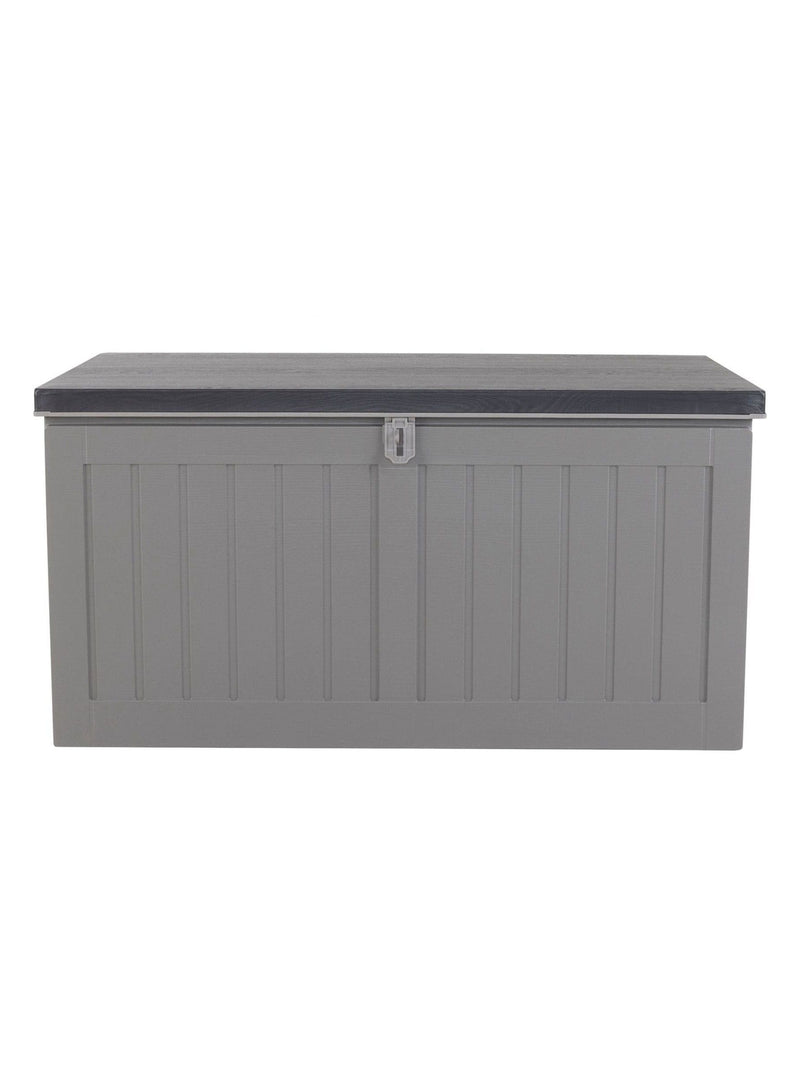 Charles Bentley garden storage box beige 190L, imported from the UK