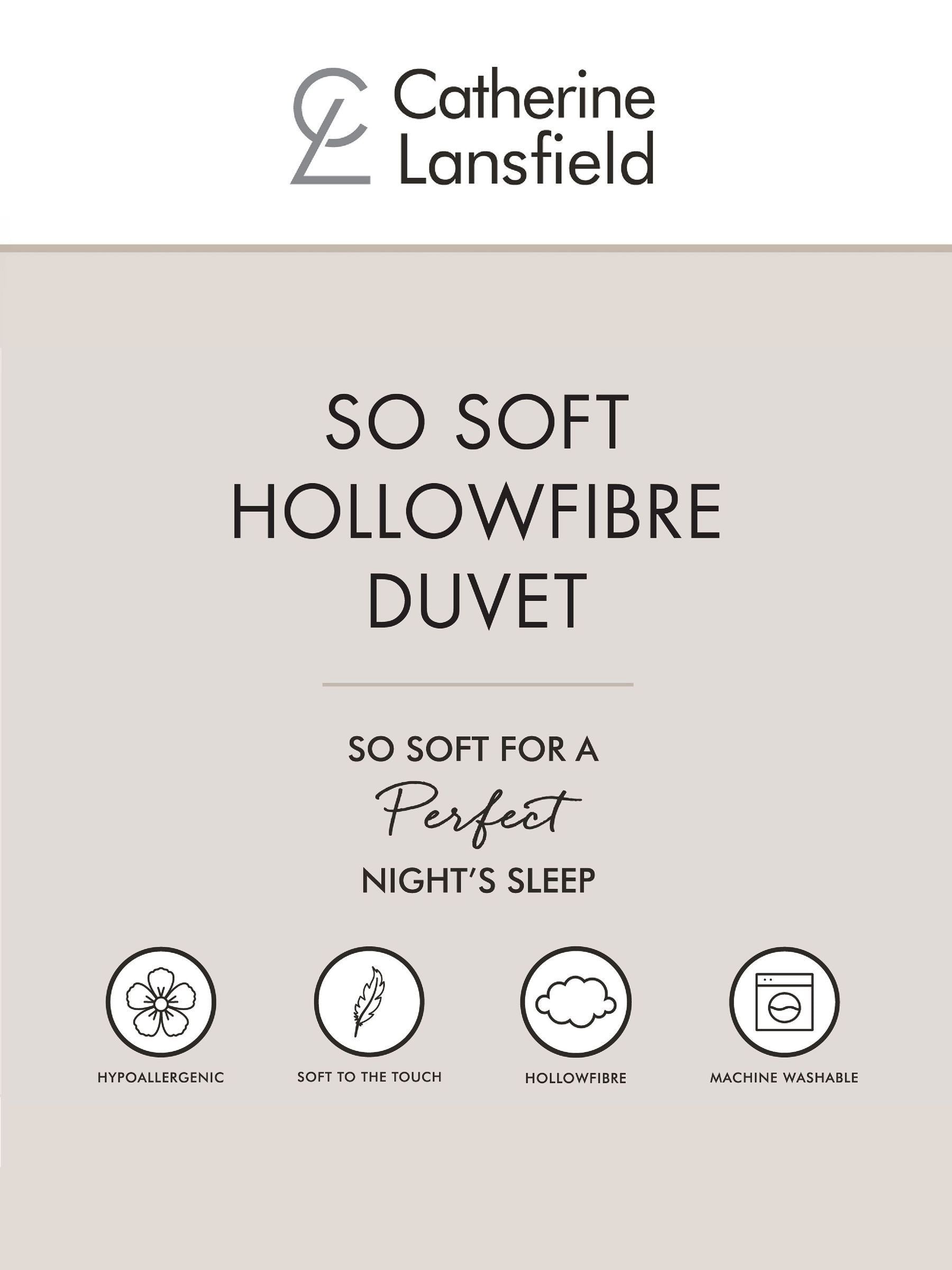 Catherine Lansfield Home Essentials Hollowfibre 10.5 Tog Duvet