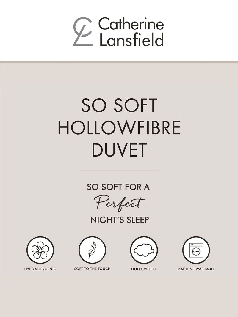 Catherine Lansfield Home Essentials Hollowfibre 10.5 Tog Duvet