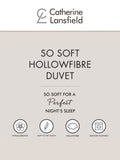 Catherine Lansfield Home Essentials Hollowfibre 10.5 Tog Duvet