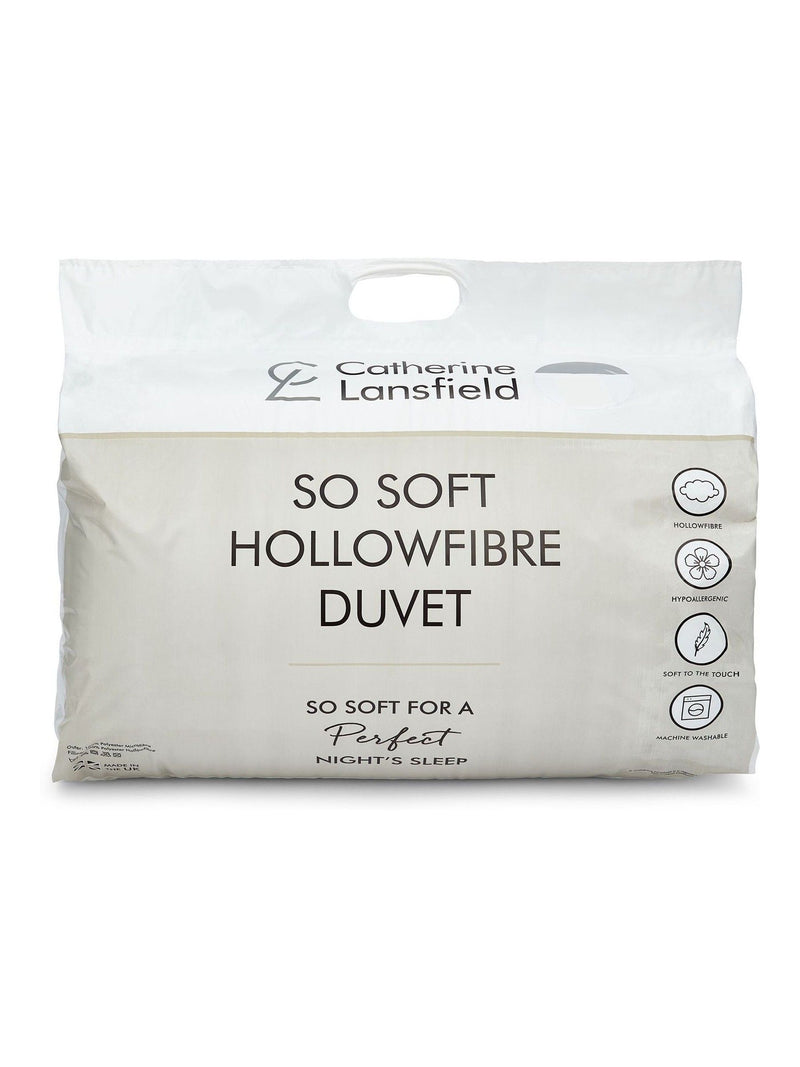 Catherine Lansfield hollowfibre 15 tog duvet - British product