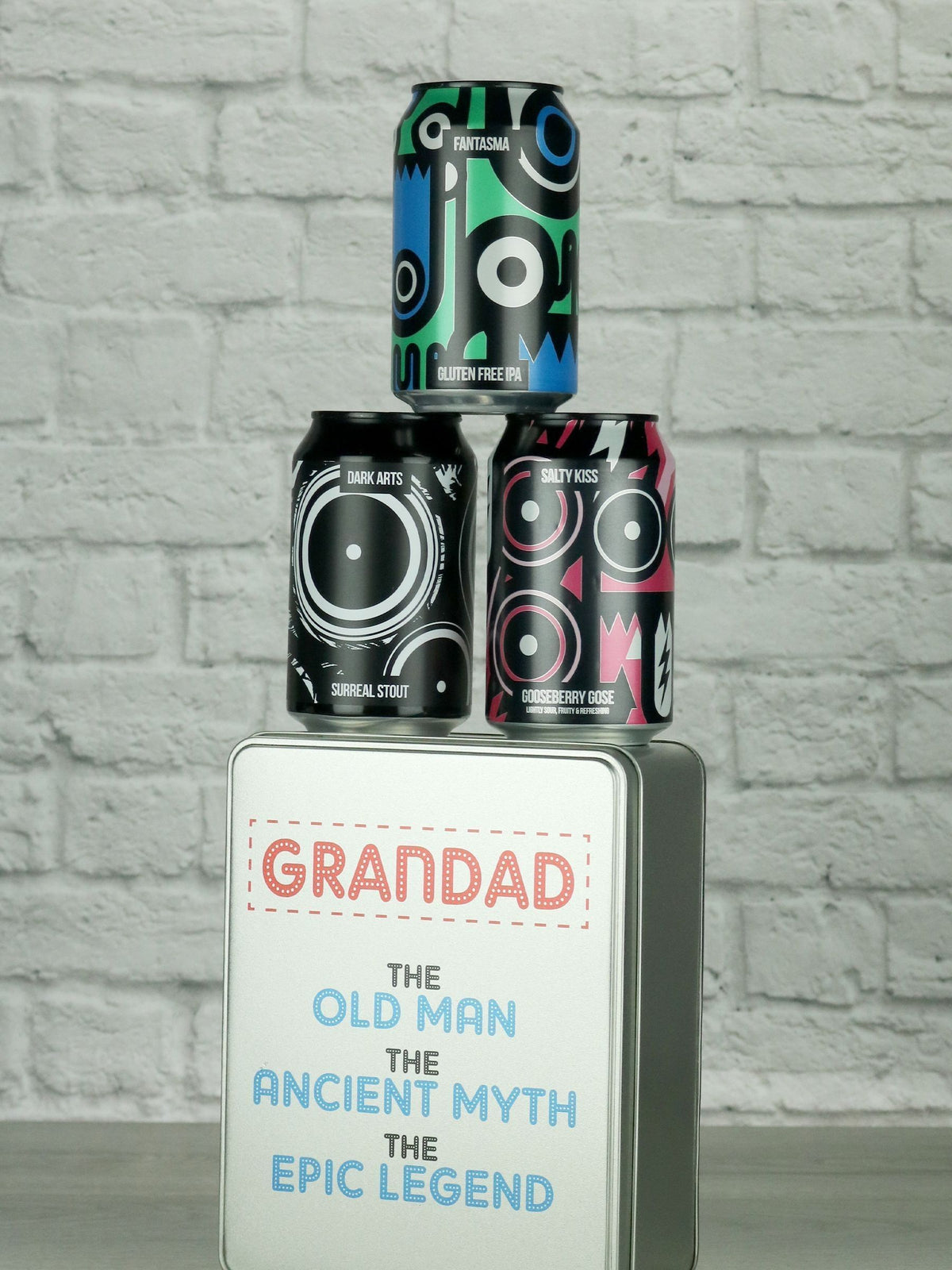 Grandad The Legend Craft Beer Gift Tin by Le Bon Vin