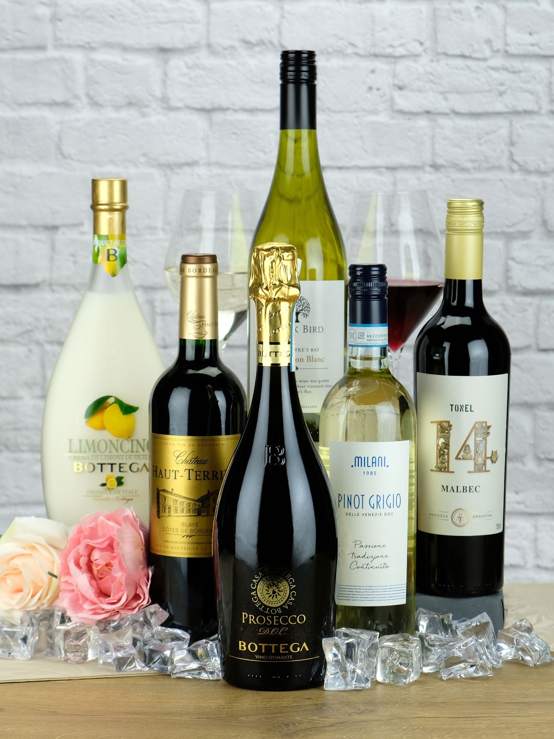Le Bon Vin Entertainer mixed wine case 6 bottles (British brand)