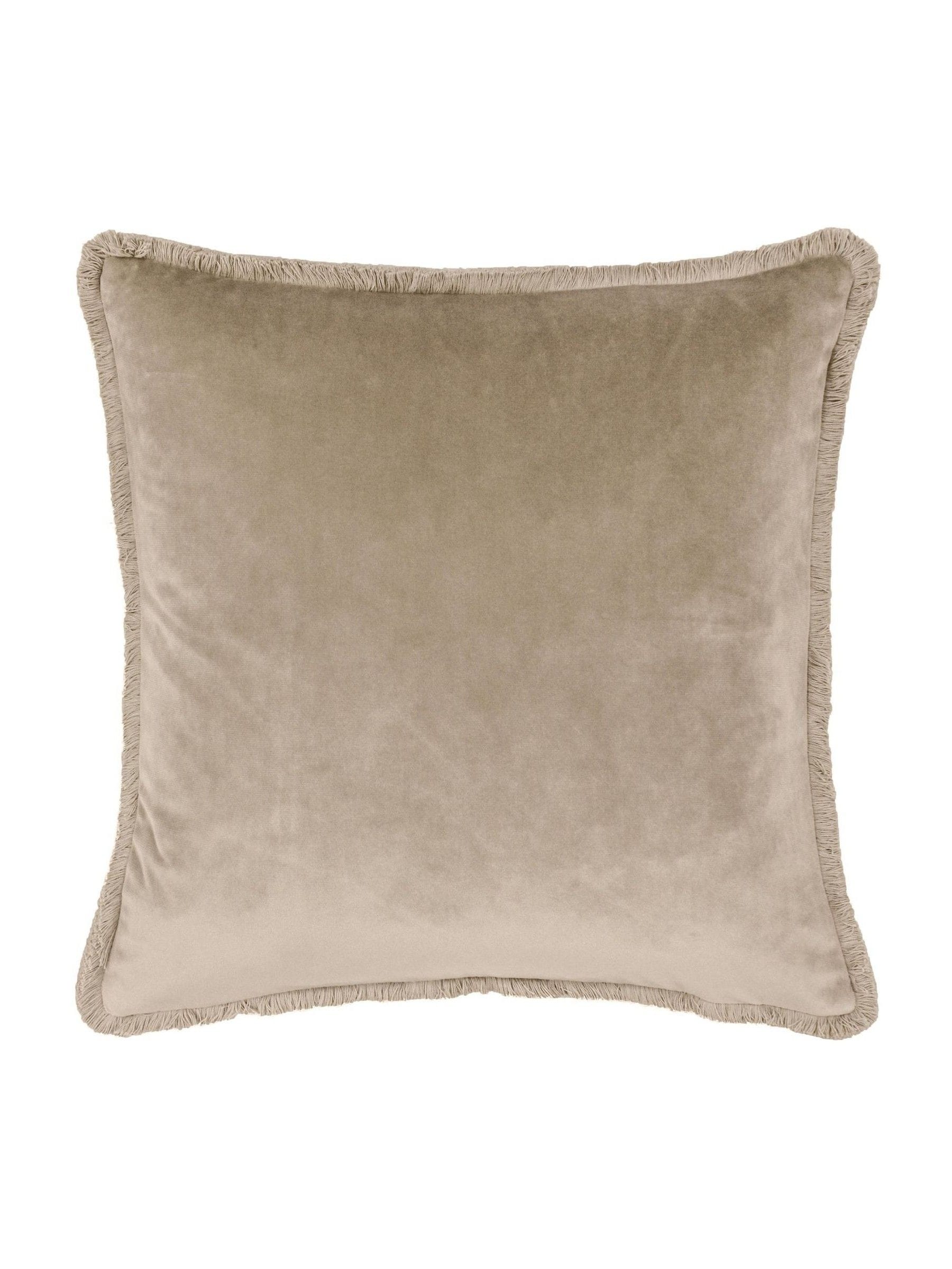 Riva Paoletti Freya Duck Egg Blue Velvet Polyester Filled Cushion