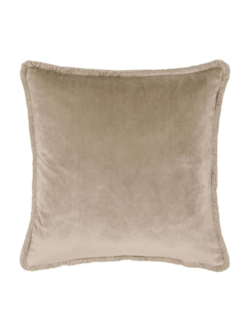 Riva Paoletti Freya Duck Egg Blue Velvet Polyester Filled Cushion