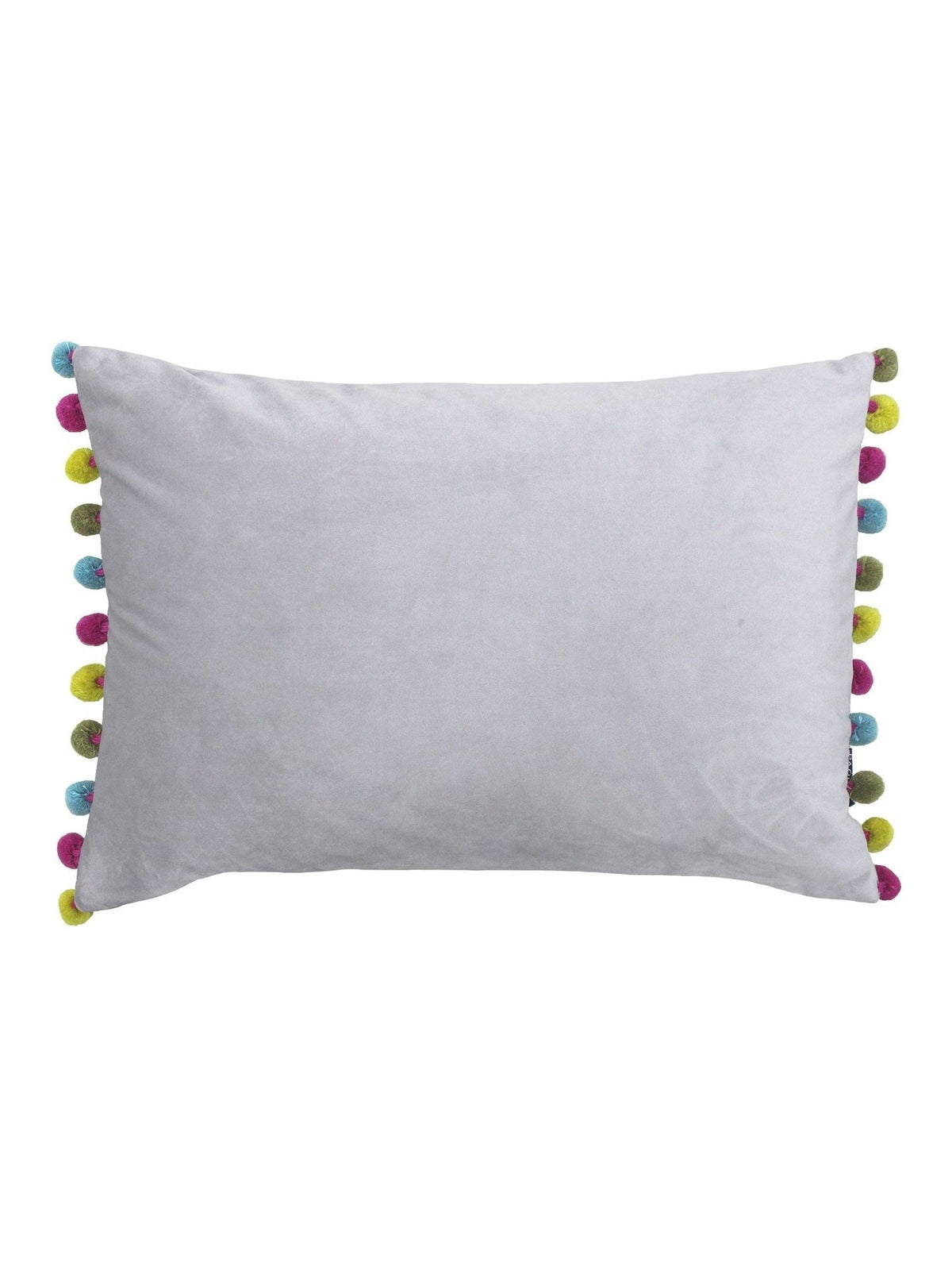 Paoletti Duck Egg/Natural Fiesta Velvet Cushion