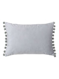 Paoletti Duck Egg/Natural Fiesta Velvet Cushion