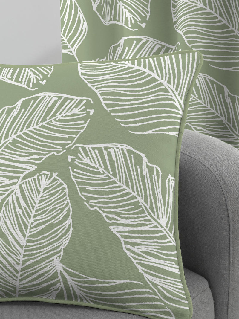 Coussin d'intérieur Matteo Vert Fusion, importé du Royaume-Uni