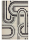 Asiatic Rugs grey Nova retro rug - British product