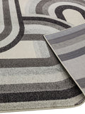Asiatic Rugs grey Nova retro rug - British product