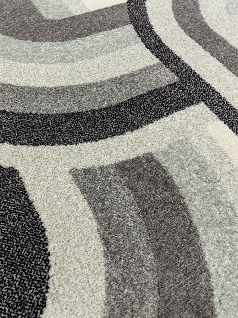 Asiatic Rugs grey Nova retro rug - British product