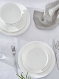Royal Worcester White Serendipity 12 piece dinner set, imported from the UK
