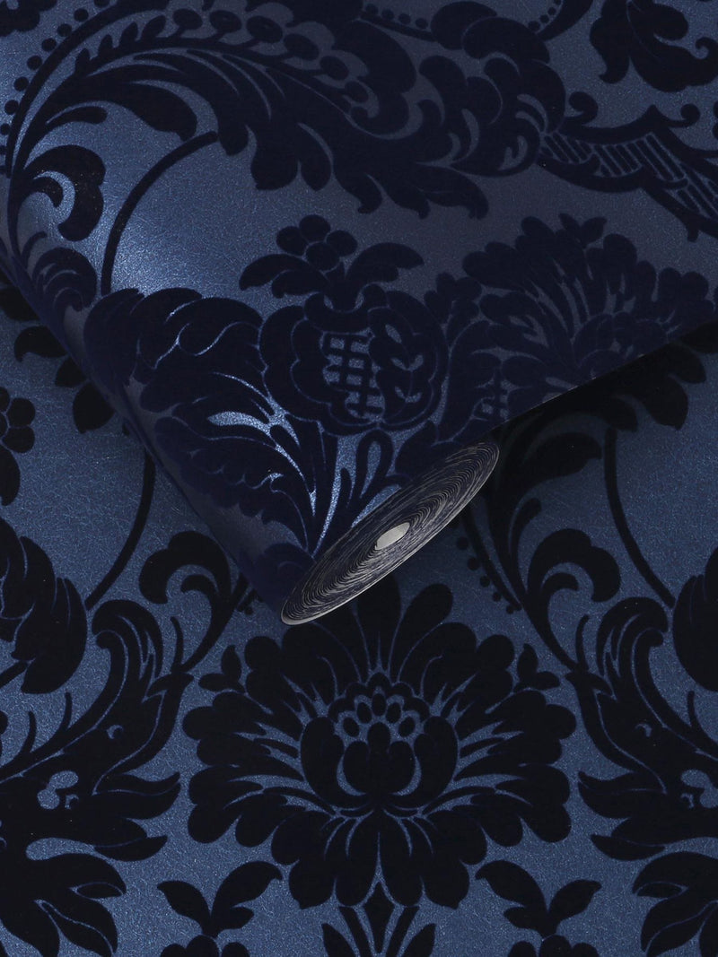 Graham & Brown Gothic Damask wallpaper 10m, imported from the UK