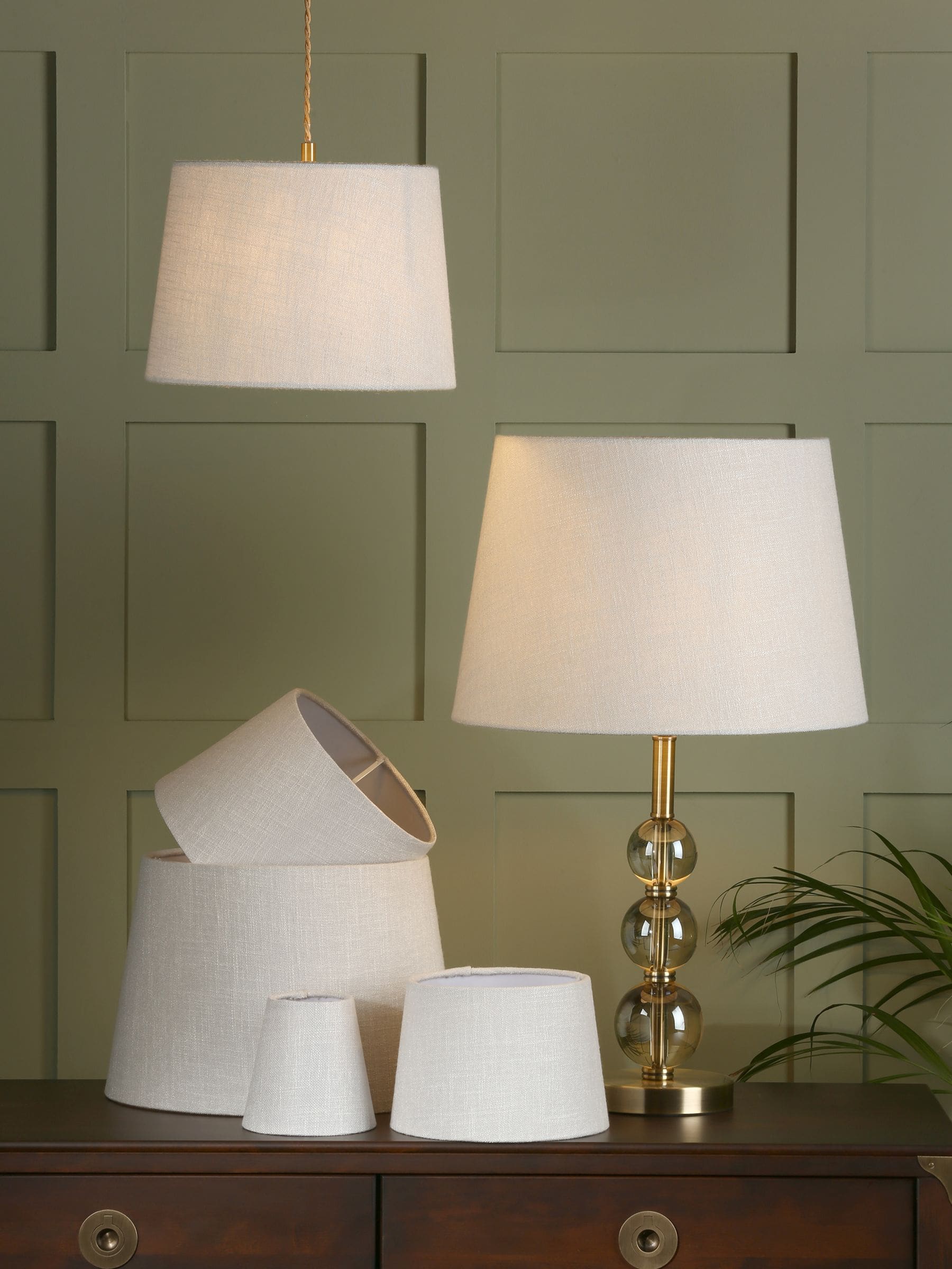 Laura Ashley linen empire lamp shade 35cm (British brand)