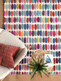 Wool rug Confetti Sketch design, imported from the UK