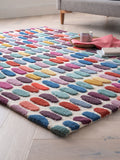 Wool rug Confetti Sketch design, imported from the UK