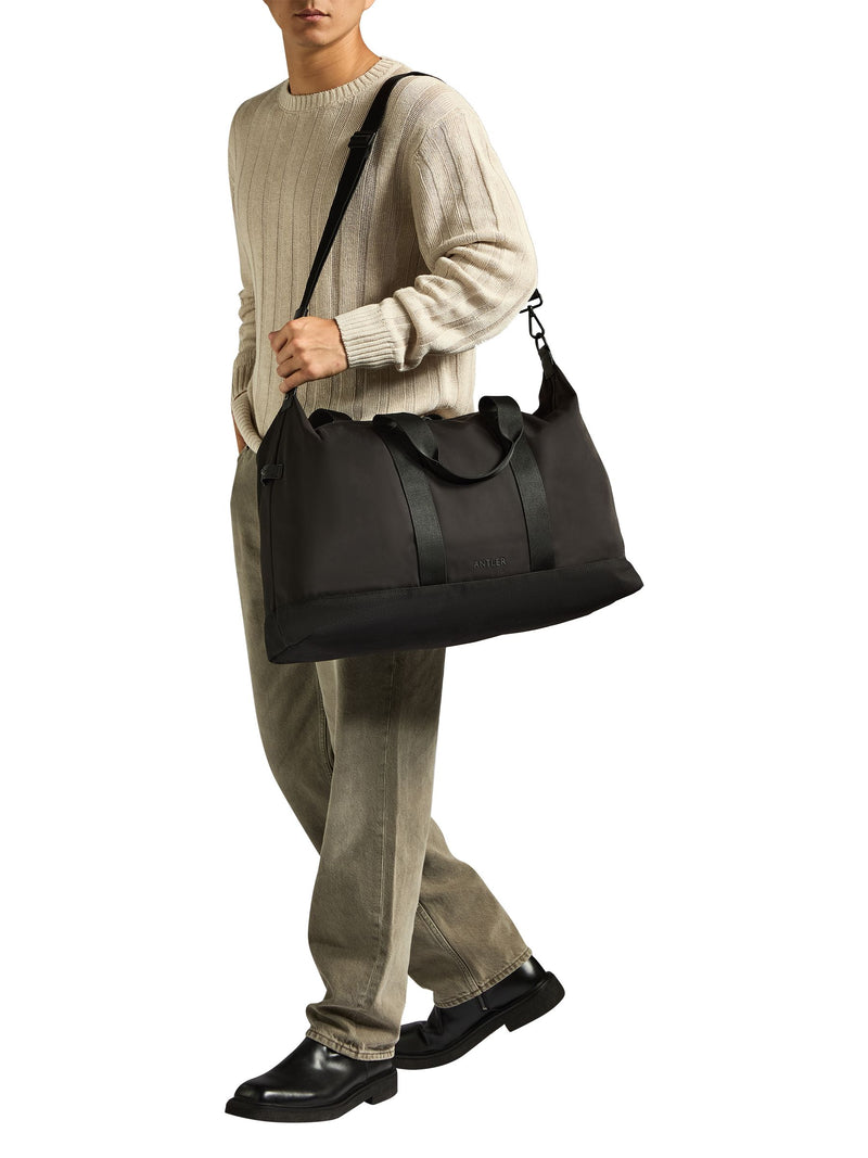 Antler Black Icon Collection weekender bag, UK version