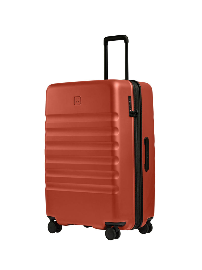 Antler Red Icon Stripe expandable suitcase 78cm - British product