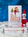The Elf on the Shelf Scout Elf boy blue eyes storybook, UK version