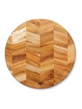 Barbary & Oak Brown Chevron Chopping Board