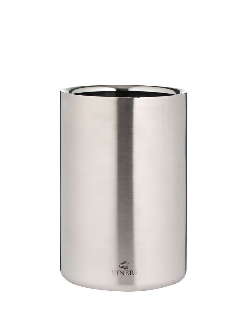 Viners Silver Barware Double Walled Wine Cooler