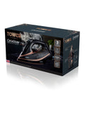 Tower pink Ceralgide 3100W iron - British product