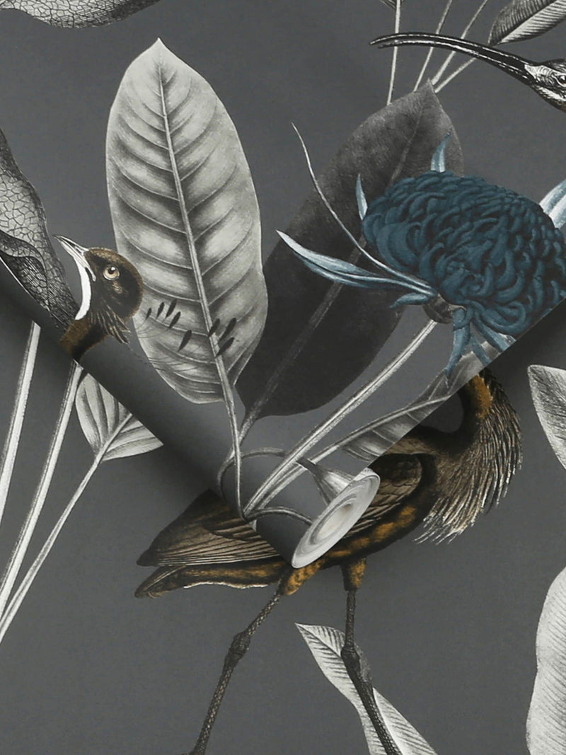 Graham & Brown Glasshouse blue wallpaper - British product