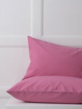 Set of 2 Pink Bright Cotton Rich Pillowcases