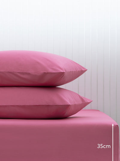 Als Nächstes Pink Bright Cotton Rich Deep Fitted Bed Sheet – Jetzt bei McGrocer online kaufen