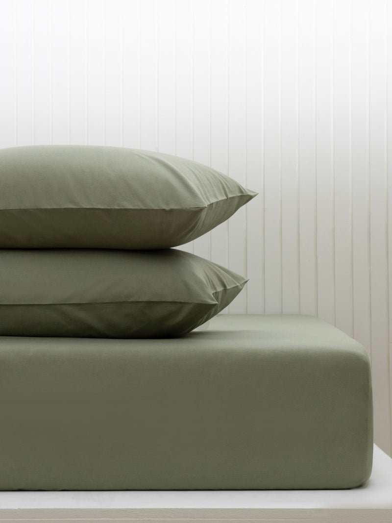 Purple Blackberry Cotton Rich Deep Fitted Bed Sheet