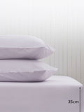 Puple lilac deep fitted bed sheet, imported from the UK
