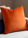 Furn Tiger Teal Meridian Velvet 55 x 55cm Cushion