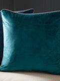 Furn Teal Blush Meridian Velvet 55 x 55cm Cushion