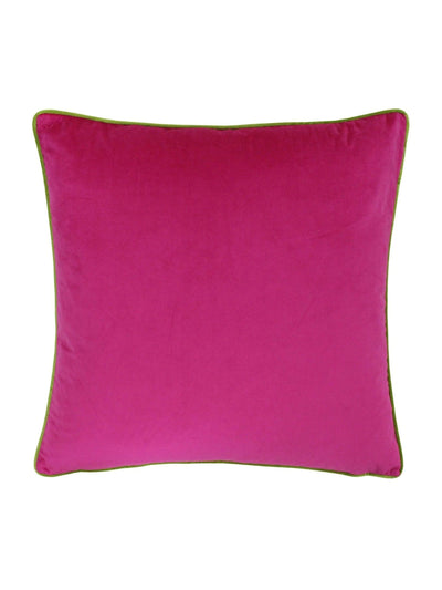 Next Furn Pink Meridian Velvet Cushion 55cm- Buy online at McGrocer