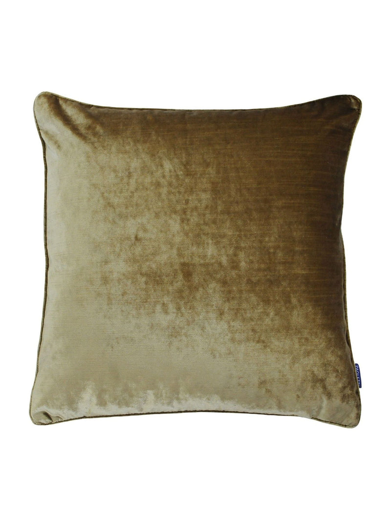 Paoletti Olive Green Luxe Velvet Cushion