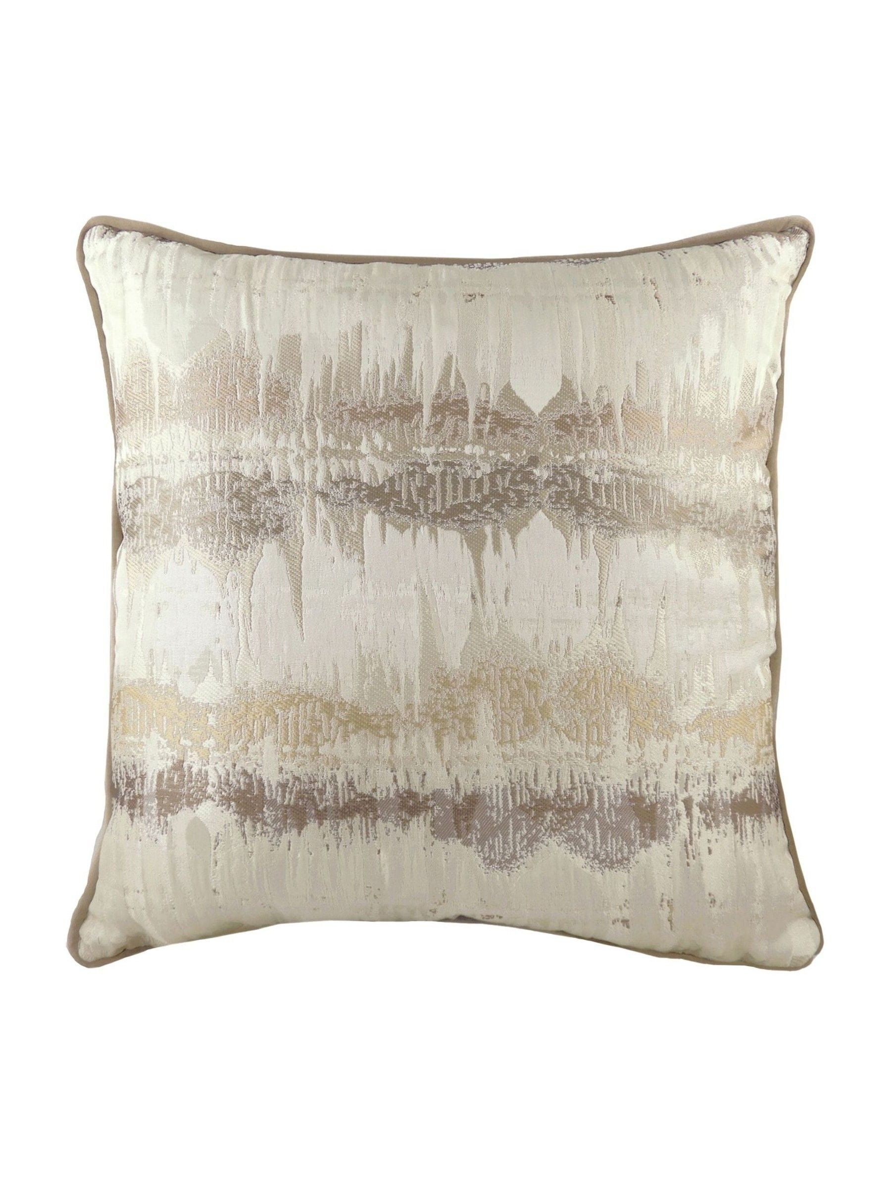 Evans Lichfield Inca Jacquard Cushion Steel Grey 56 x 56cm