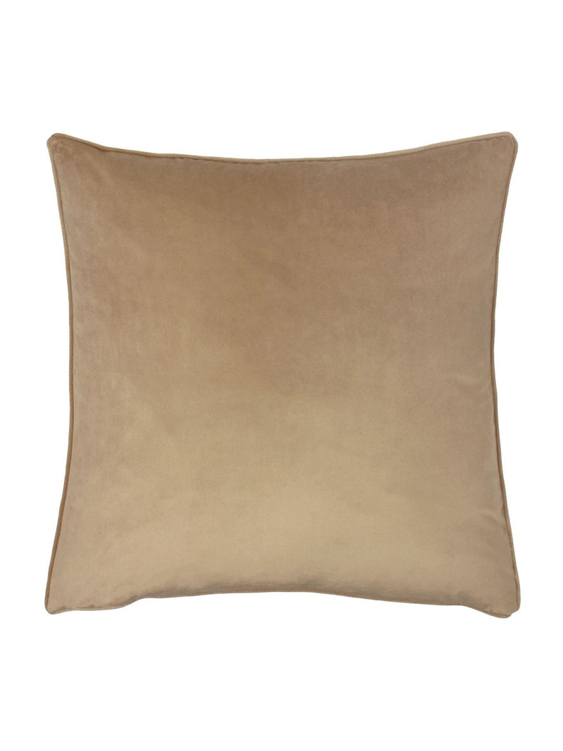 Evans Lichfield Inca Jacquard Mocha Brown cushion 43x43cm, UK version