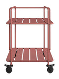 Novogratz red Penelope bar cart - British product