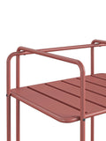 Novogratz red Penelope bar cart - British product