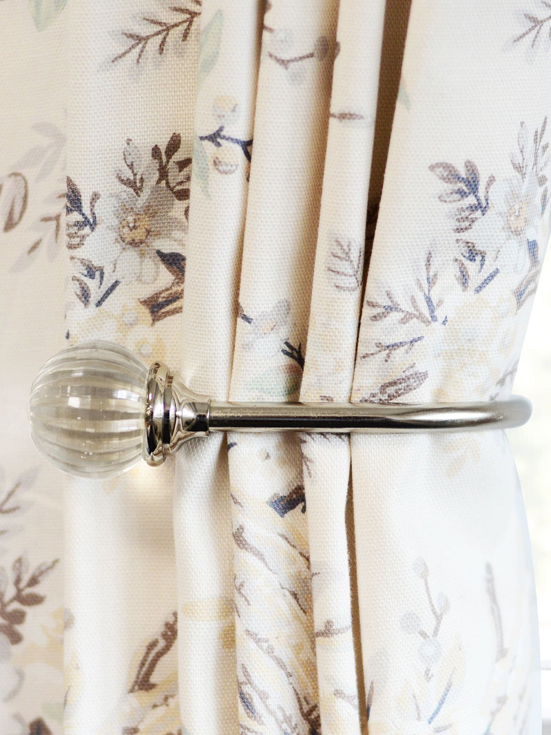 Laura Ashley chrome glass curtain embrace, imported from the UK