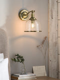 Brass Gloucester Mains Operated Wireless Wall Light